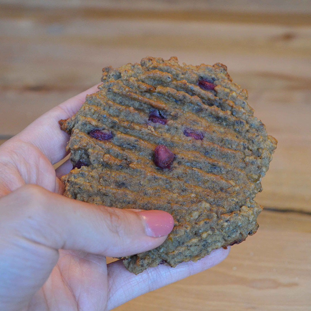 Healthy Vanilla and Cranberry Cookies