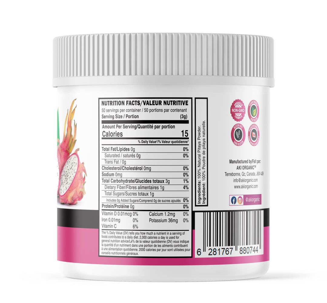 Pitaya Powder - Dragon Fruit Powder (5.29Oz/150G)