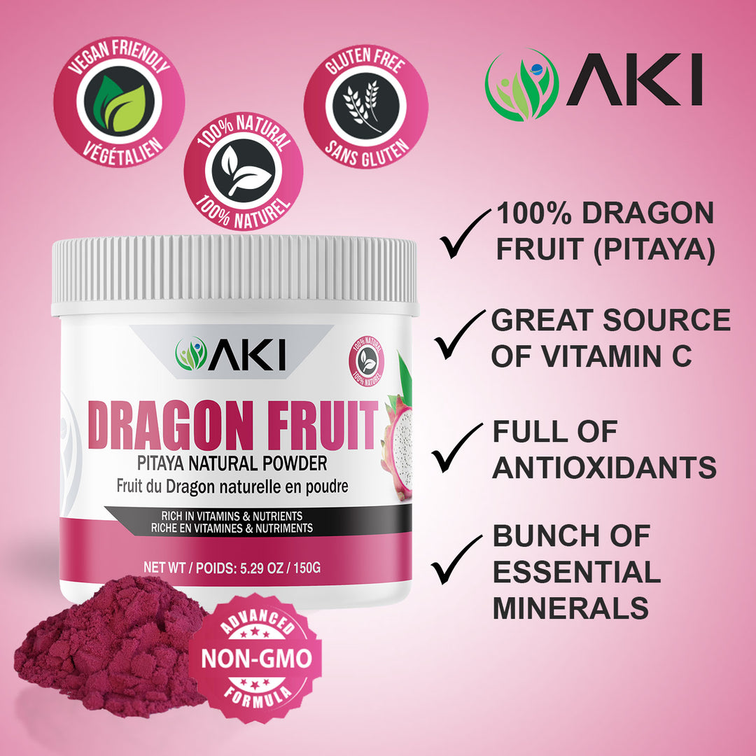Pitaya Powder - Dragon Fruit Powder (5.29Oz/150G)