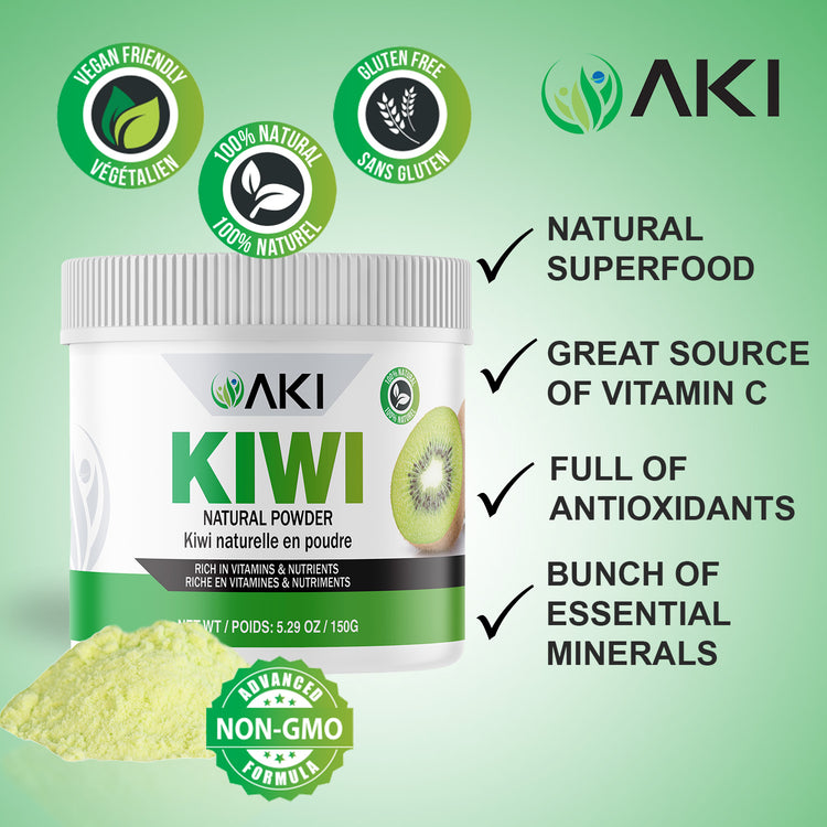 Aki Kiwi Powder (5.29oz/150gr) |  Natural Ingredients