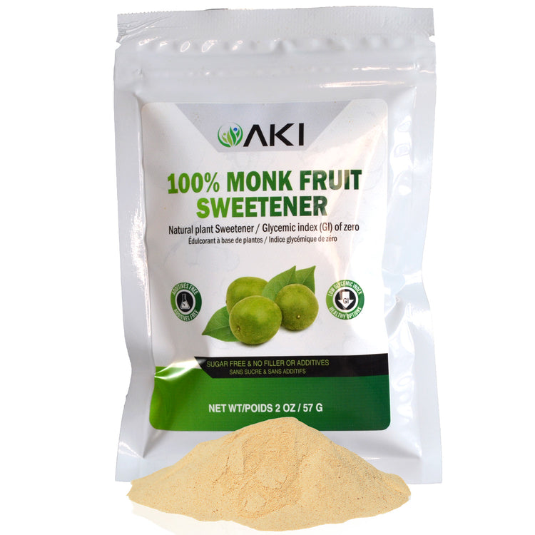 100% Pure Monk Fruit Natural (2 oz / 57 g) | Sweetener Alternatives