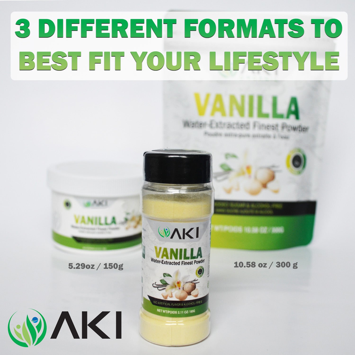 Fine Vanilla Powder Natural Extract ( 2.11 oz /60 g)