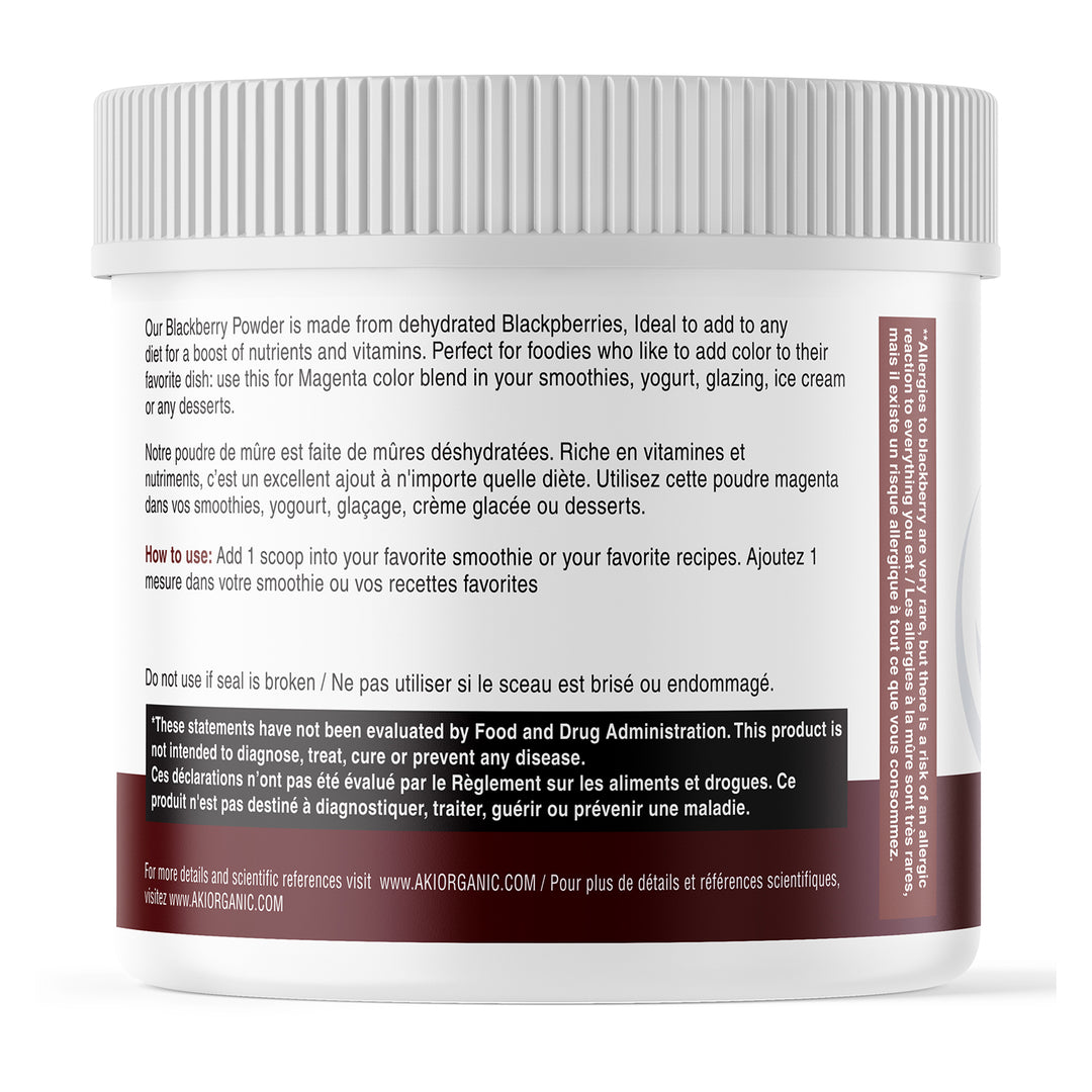 Blackberry Natural Powder (5.29Oz/150gr)