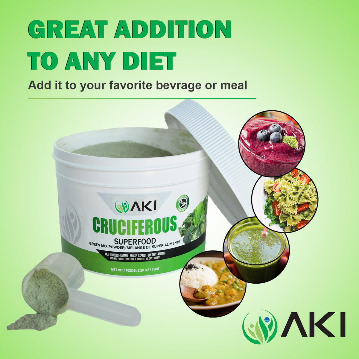 Green Powder – Aki Organic