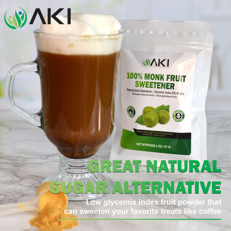 100% Pure Monk Fruit Natural (2 oz / 57 g) | Sweetener Alternatives
