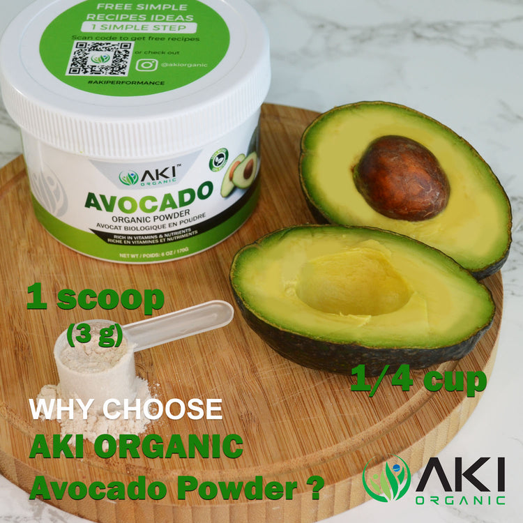 Natural Avocado Powder 6 oz/170gr