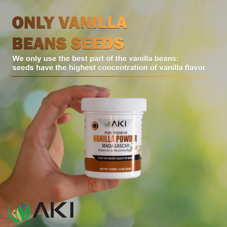 Premium Vanilla Extract Powder from Madagascar Beans