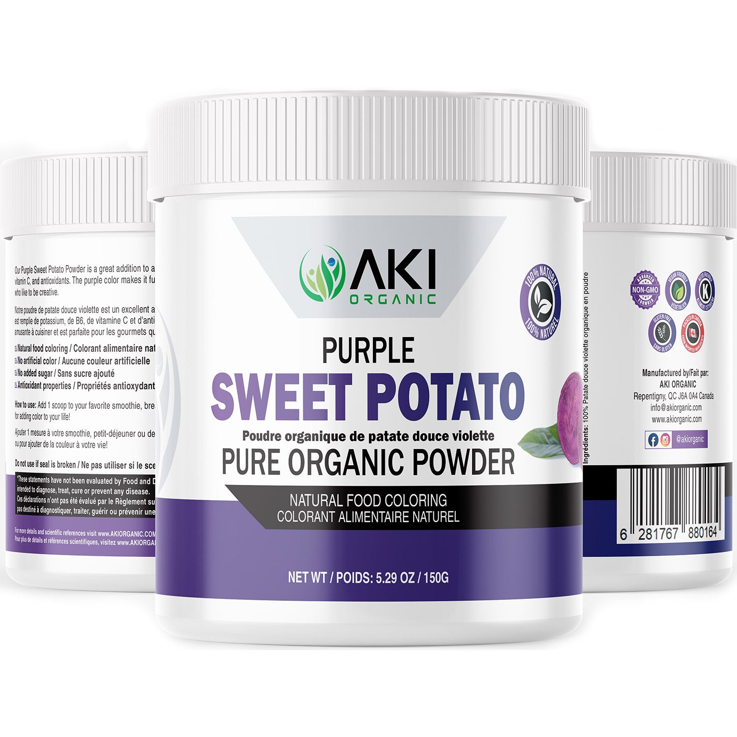 Purple Sweet Potato Powder - Natural Food Coloring