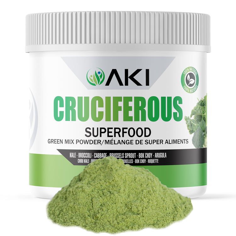 Cruciferous Superfood Blend Powder Made of Kale