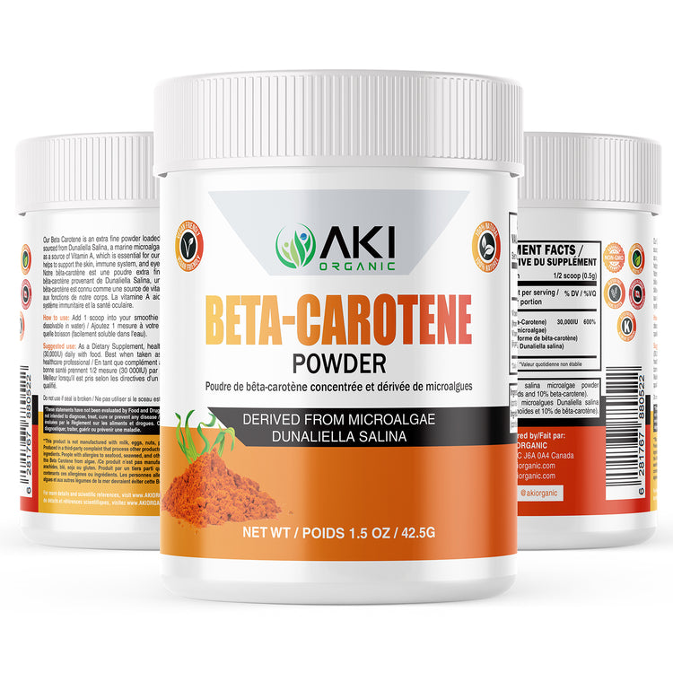 Beta Carotene 10% Powder (1.5oz 42.52g) Highly Concentrated