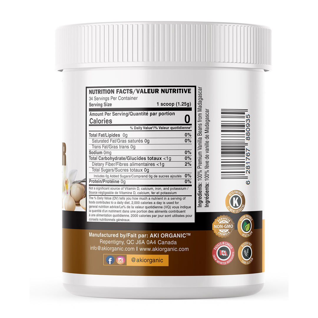 Premium Vanilla Extract Powder from Madagascar Beans