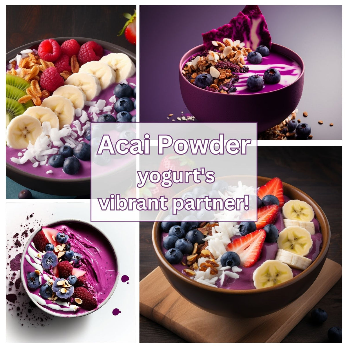 View of Premium Acai Powder: Antioxidant Rich, Vegan, Non-GMO for Smoothies ...