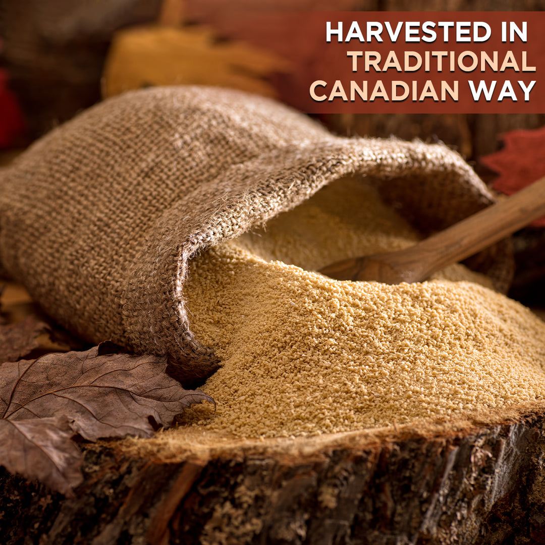 Canadian Natural Maple Sugar Granulated (2.2 lbs / 1 kg) NEW RELEASE