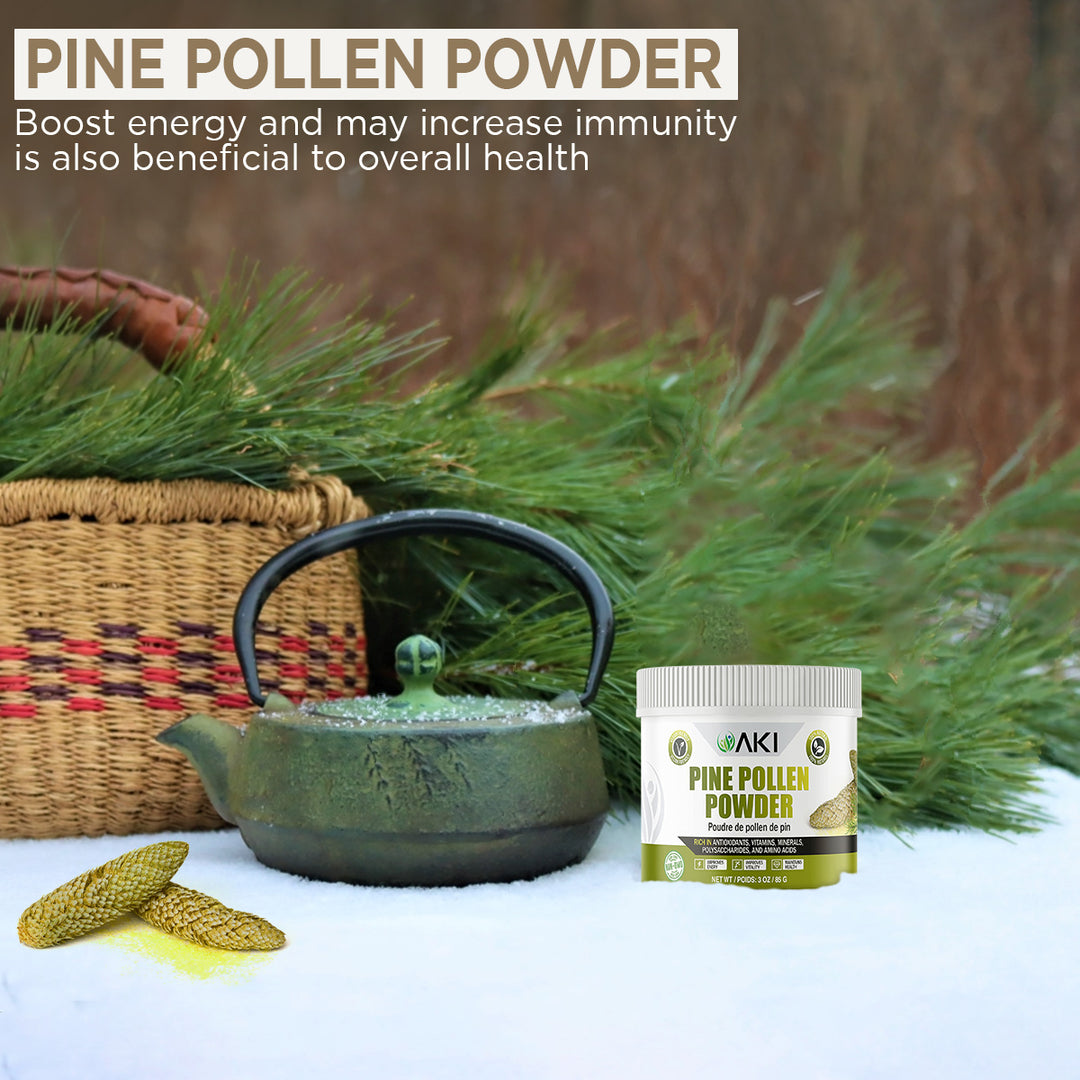 Pine Pollen Powder | 3oz / 85gr | Ideal in Polysaccharides & Amino Acids